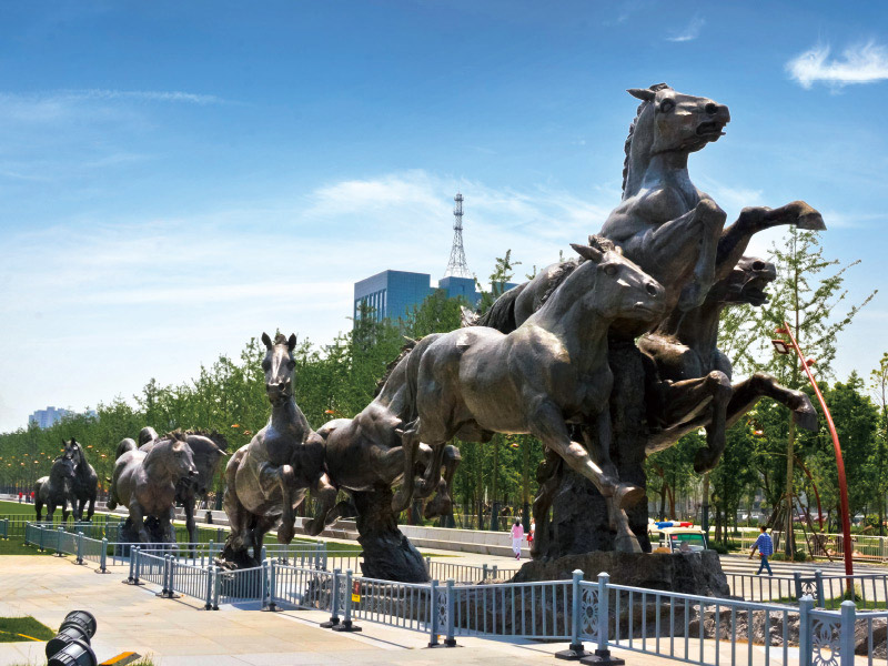 Anhui Tongling art casting works